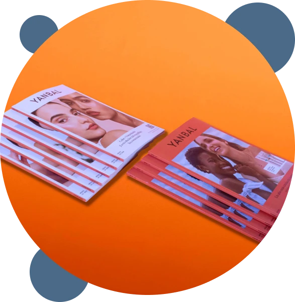 Revistas y libros impresos de alta calidad